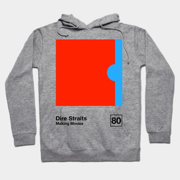 Making Movies / Minimalist Graphic Design Artwork Hoodie by saudade